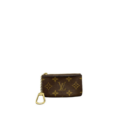 LOUIS VUITTON Louis Vuitton Monogram Key Pouch