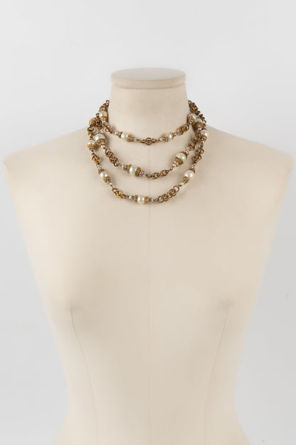 Collier de perles Chanel 1950-60