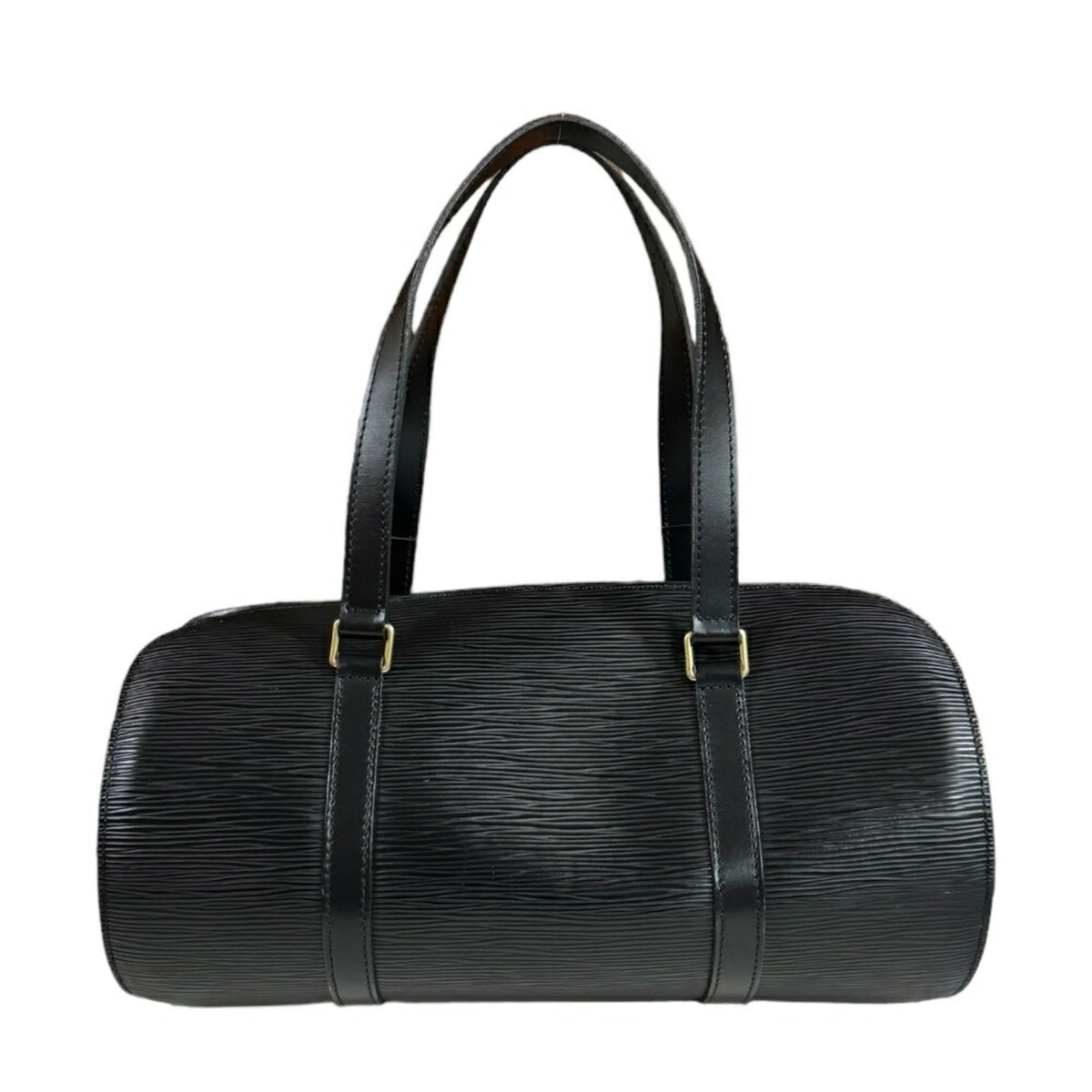 Louis Vuitton Epi  Noir Epi Leather Handbag