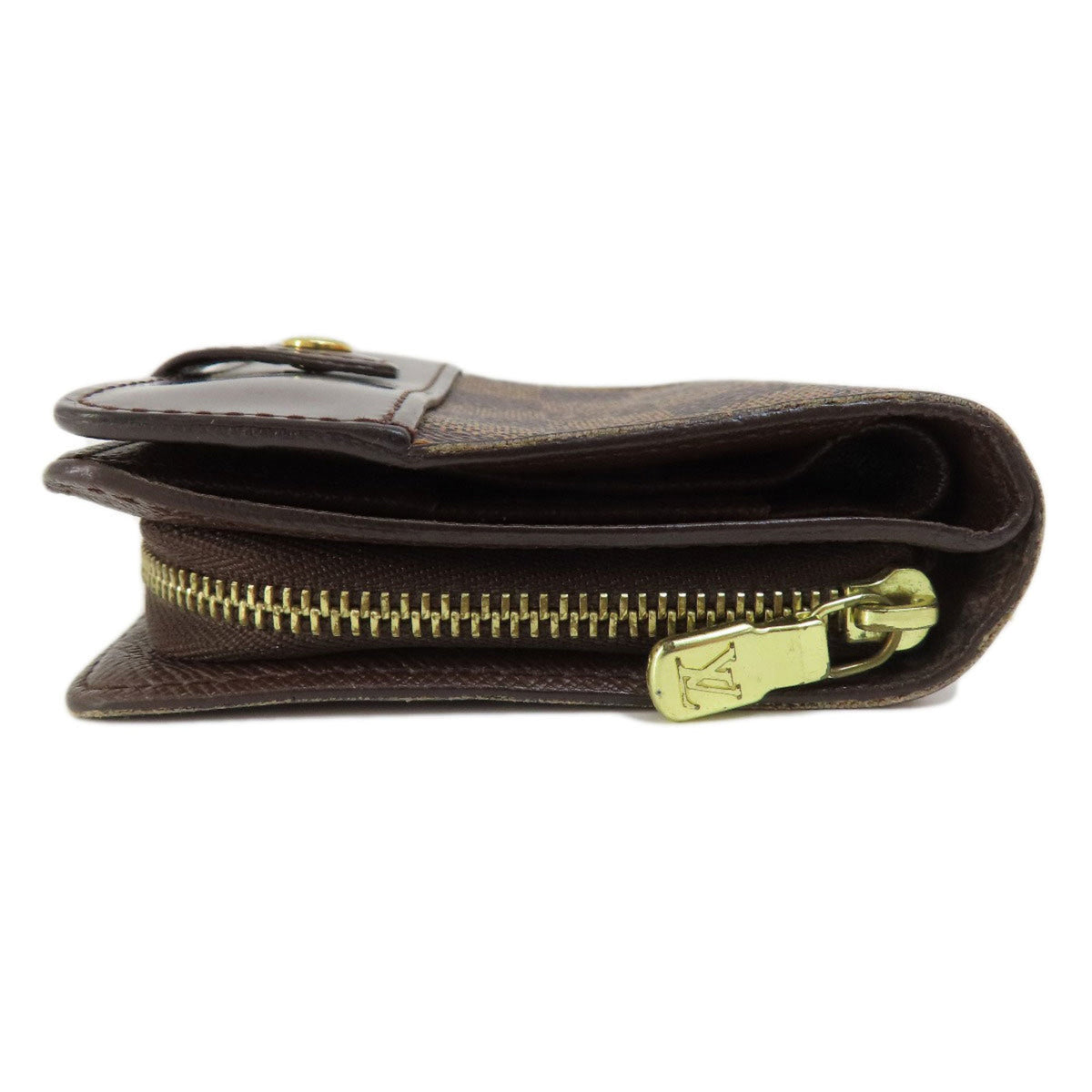 Louis Vuitton Damier Canvas Ebene Damier Canvas Wallet (Bi-Fold)