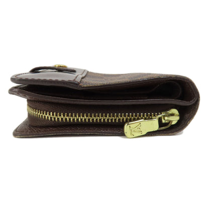 Louis Vuitton Damier Canvas Ebene Damier Canvas Wallet (Bi-Fold)
