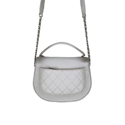 Chanel bag Calfskin Quilted Small Coco Curve Messenger Flap
