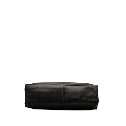Chanel Coco HandBag Tote Bag Unclear Black Leather  Chanel