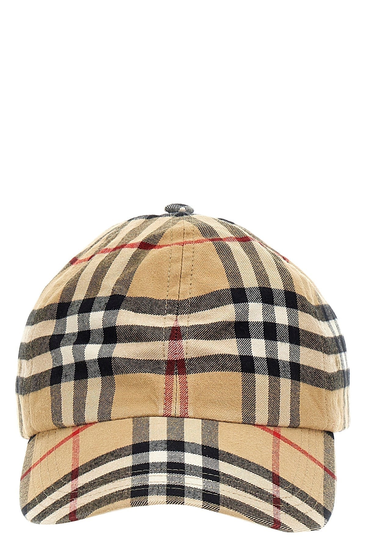 Burberry Men Check Cap