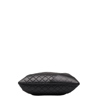 Chanel Matras Combo Line Coca-Cola Handbag Tote Bag Black White Leather  CHANEL