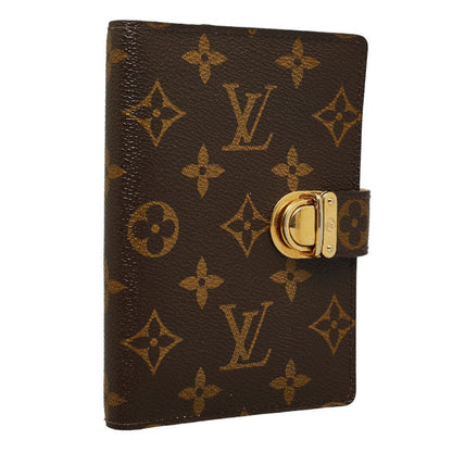 Louis Vuitton Monogram Agenda PM Koala Handbook Cover R21013 Brown PVC Leather  Louis Vuitton