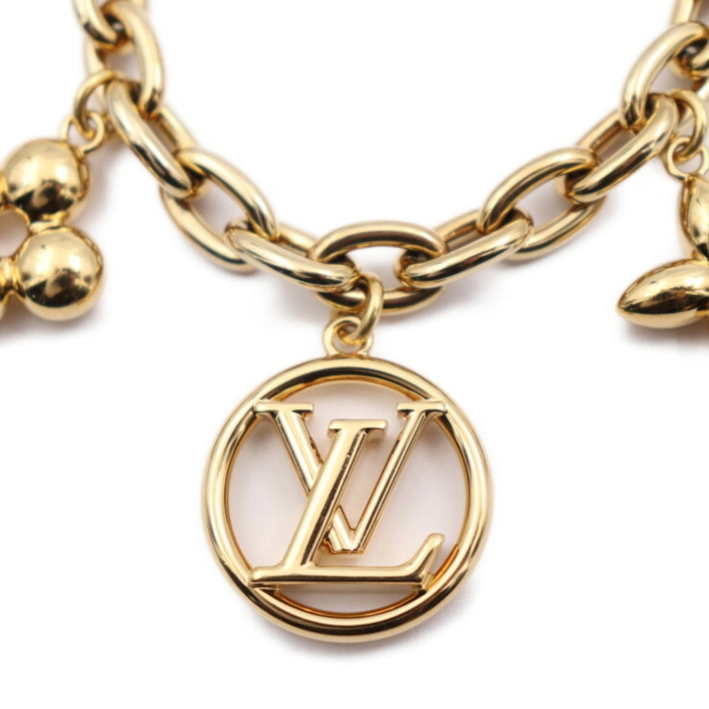 Louis Vuitton Monogram  Monogram Metal Monogram Keyring