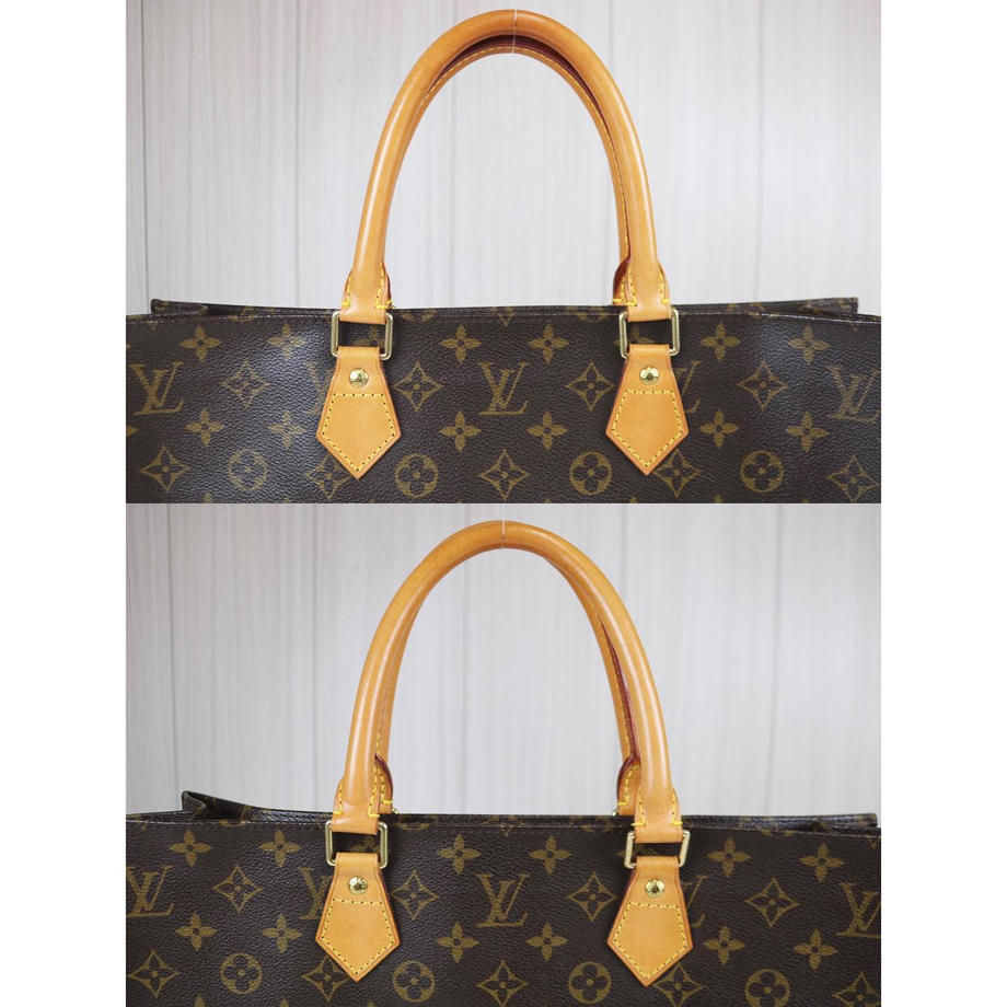 Rank A ｜    LV Monogram Sac Plat Tote Bag    ｜082802