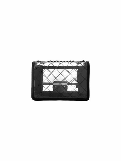 CHANEL Flap Naked Beauty Black Crossbody
