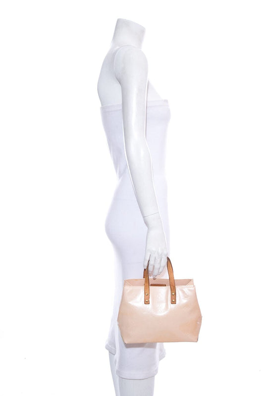 Louis Vuitton Nude Patent "Vernis" Mini Tote