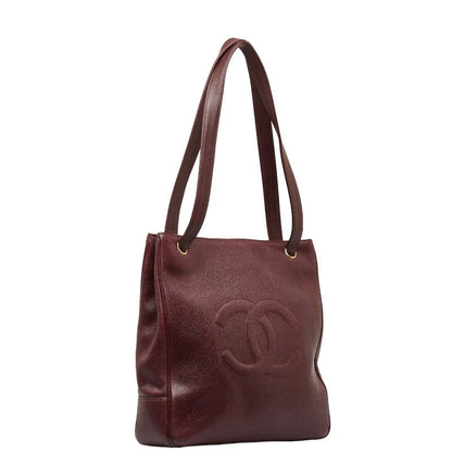 Chanel Big Coca-Cola Bottle Bag Wine Red Caviar S  Chanel