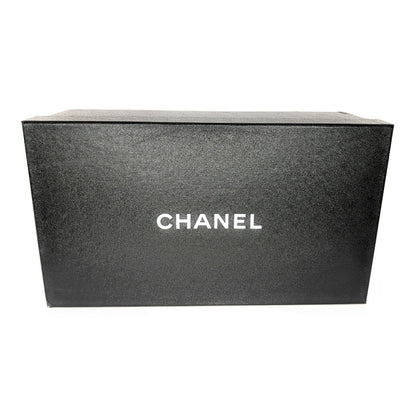 Chanel Interlocking CC Logo Fur Slide Mules 35.5