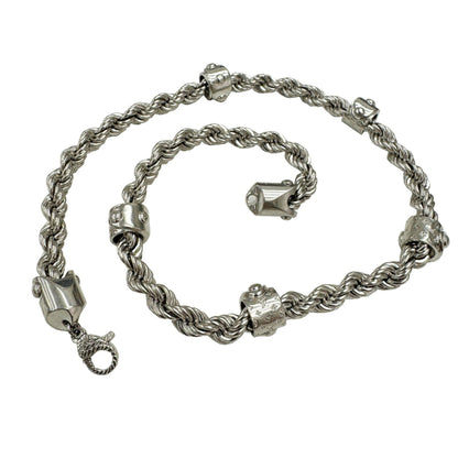 Louis Vuitton Monogram Monogram  Monogram Stainless Steel Necklace