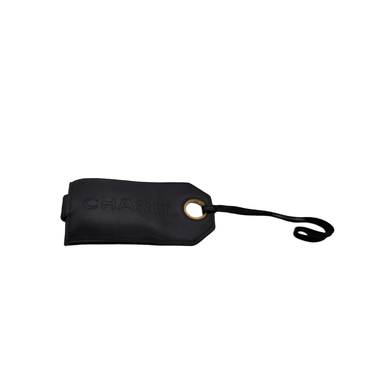 Chanel Leather Luggage Tag