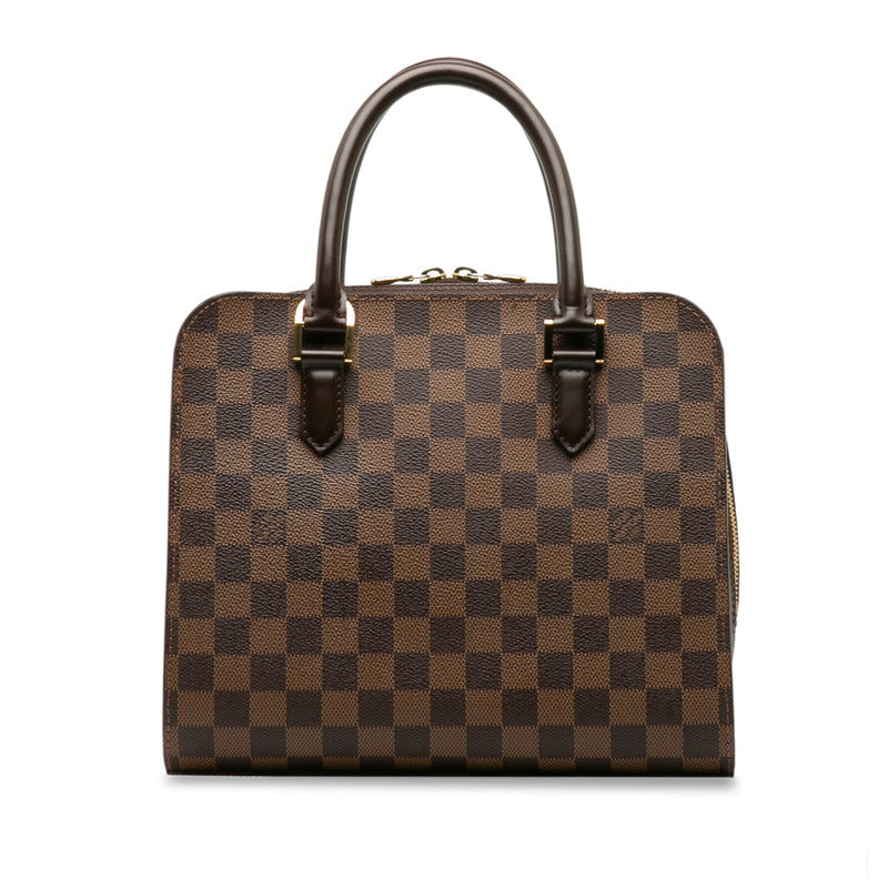 Louis Vuitton Triana N51155 Brown PVC Leather  Louis Vuitton