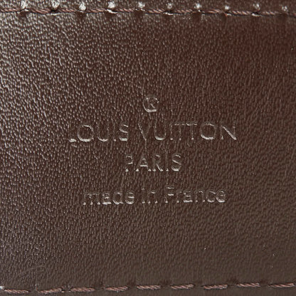 Louis Vuitton Sanctuary Initial Belt M9807 Brown PVC Leather  Louis Vuitton