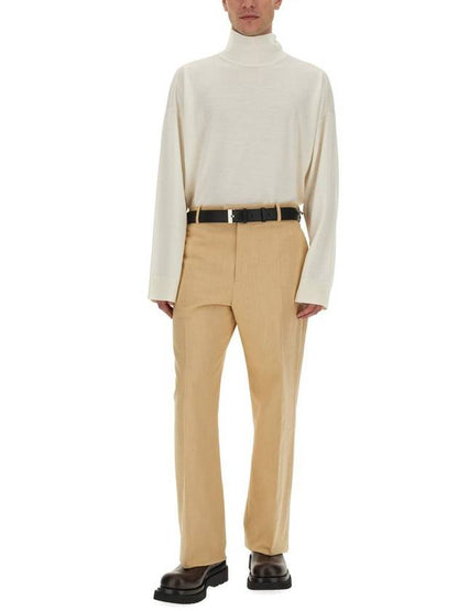 Luxury Bottega Veneta 23 ss Straight Leg Pants 716950V2KV01104 B0040200371