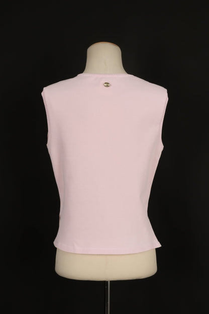 Haut rose Chanel