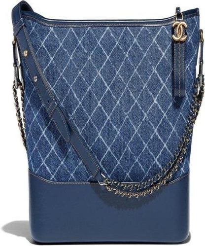 Chanel Hobo HandBag Blue