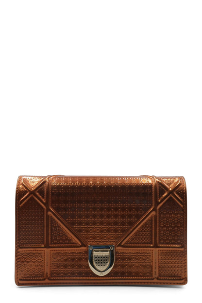 Mini Diorama Crossbody Bronze