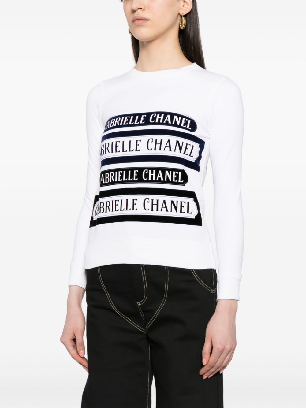 Logo-Print Cotton Sweatshirt