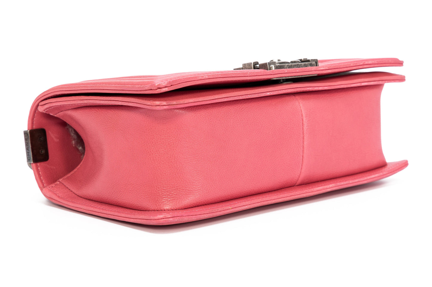 Boy Medium Pink Shoulder Bag in,  hardware