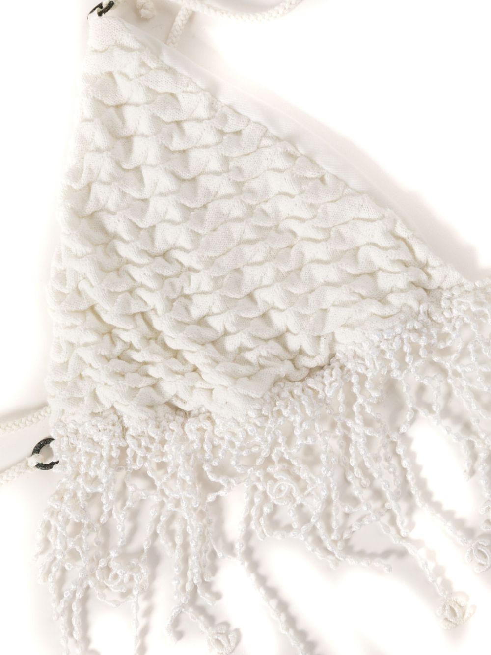 CC Logo Fringed bikini
