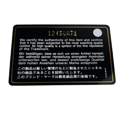 Classic Jumbo Single Flap Black 24K Coated GHW