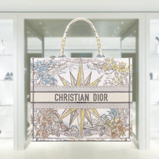 LARGE DIOR BOOK TOTE