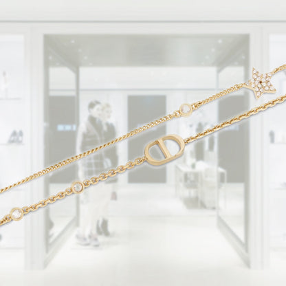 PETIT CD DOUBLE NECKLACE