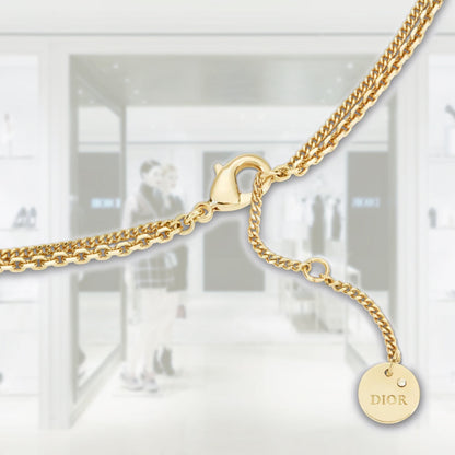 PETIT CD DOUBLE NECKLACE