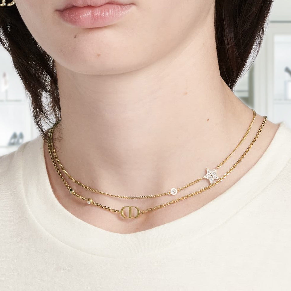 PETIT CD DOUBLE NECKLACE