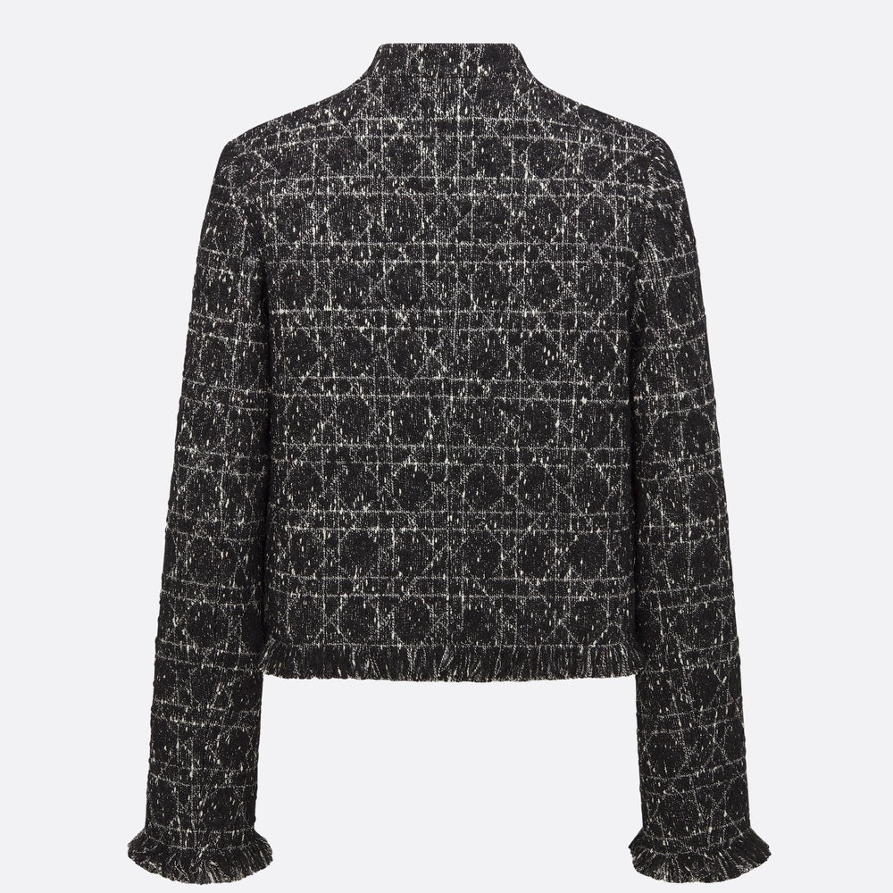 Macrocannage Cropped Jacket