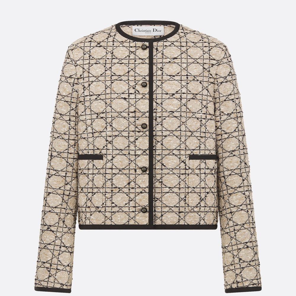 Cannage Cropped Jacket