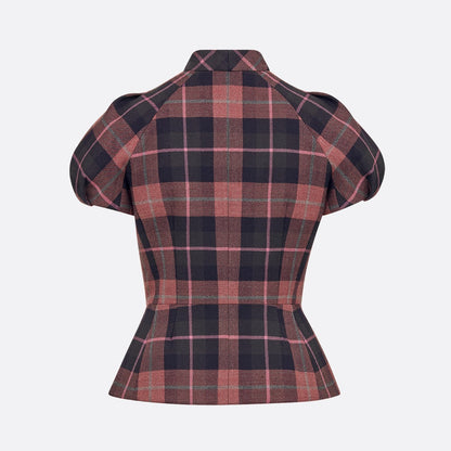 Fitted Short-Sleeved Jacket