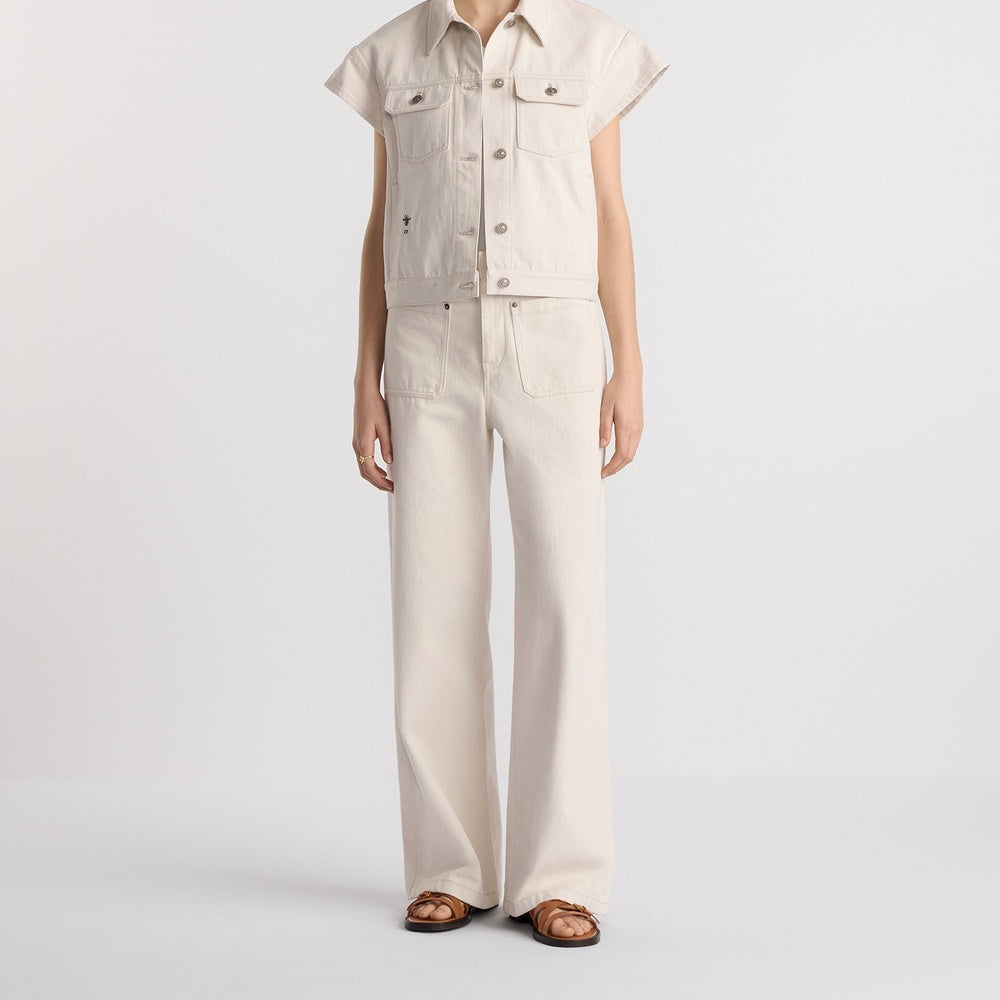 Jacket with Cap Sleeves