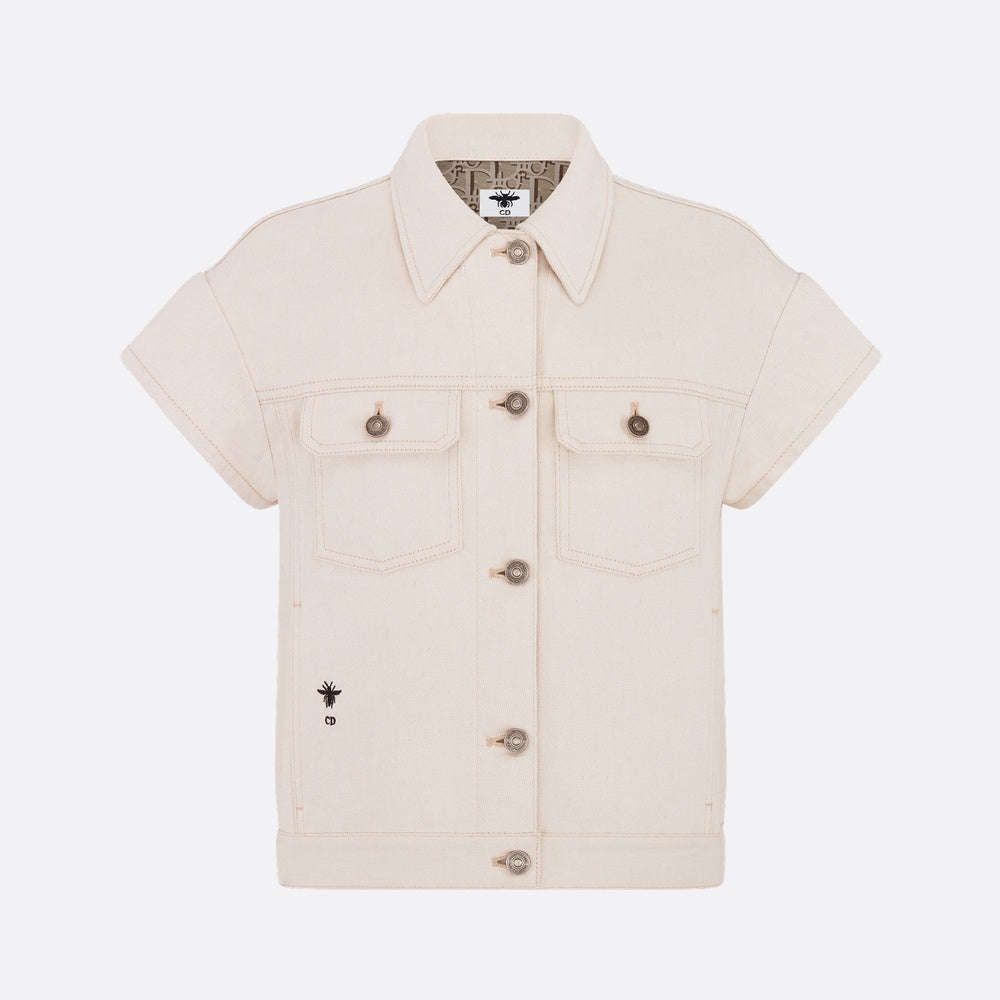 Jacket with Cap Sleeves