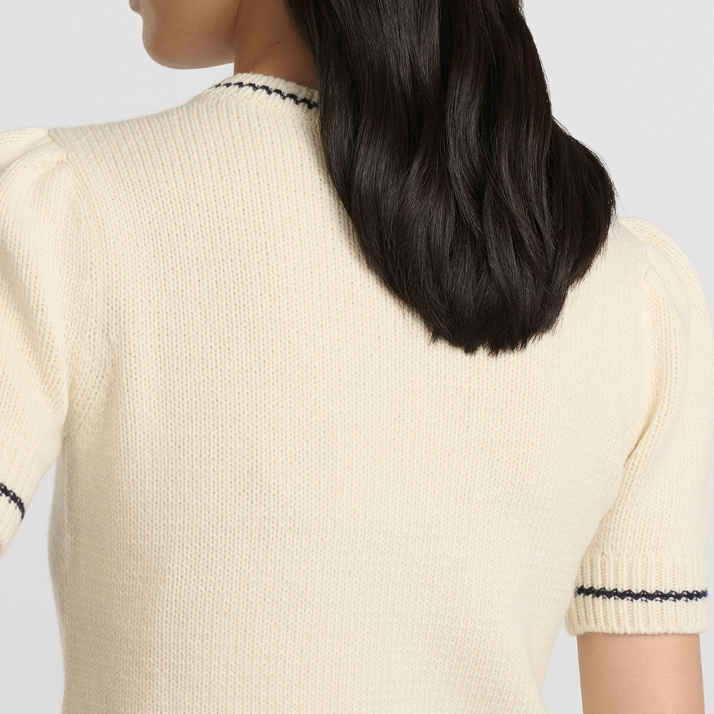 Short-Sleeved Sweater
