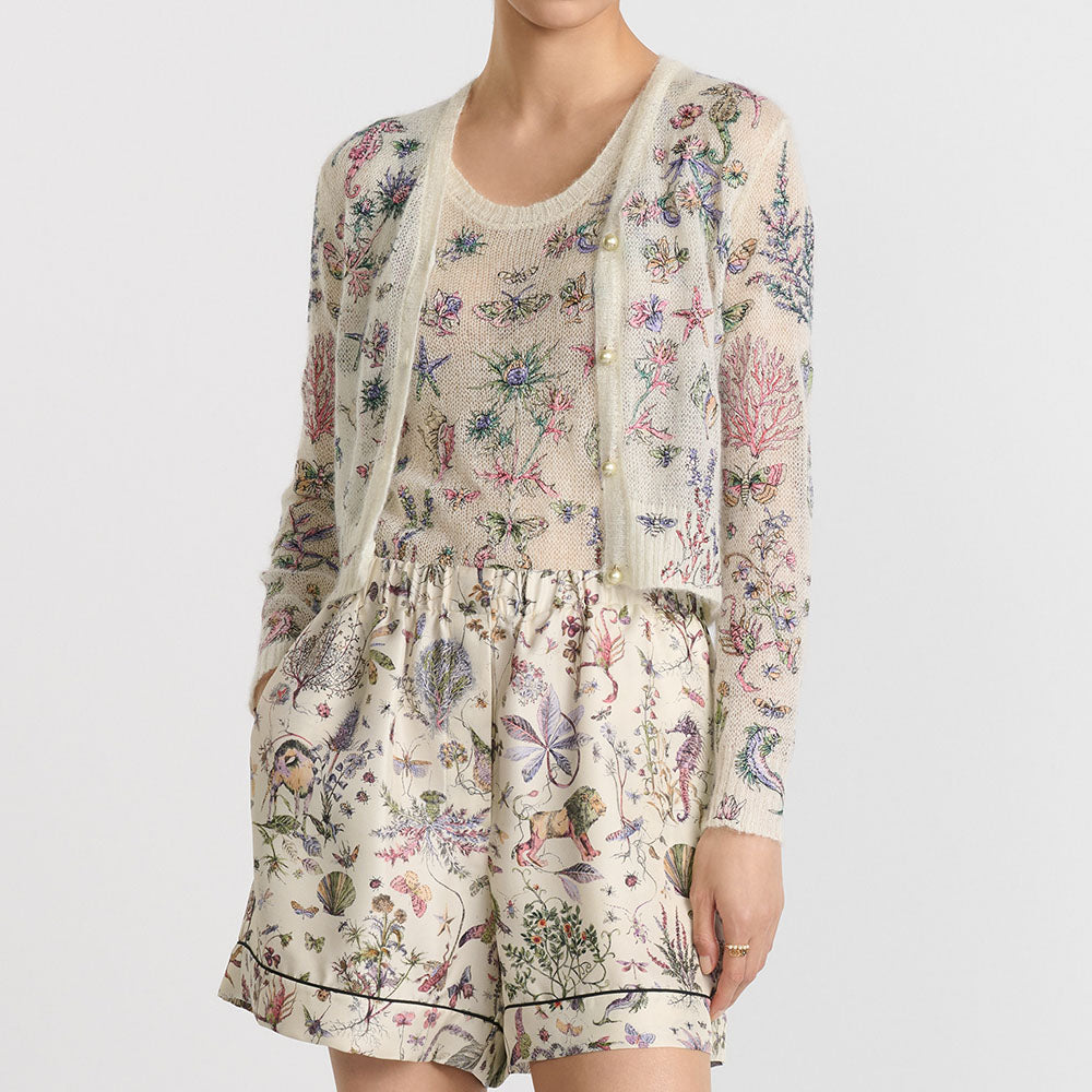 Embroidered Twinset