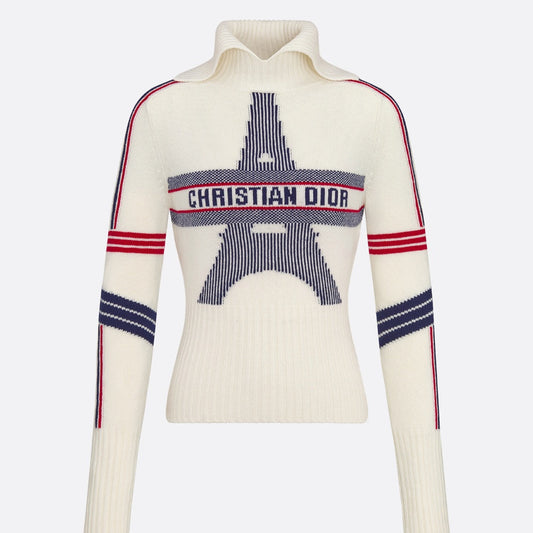 DiorAlps Mock-Neck Sweater