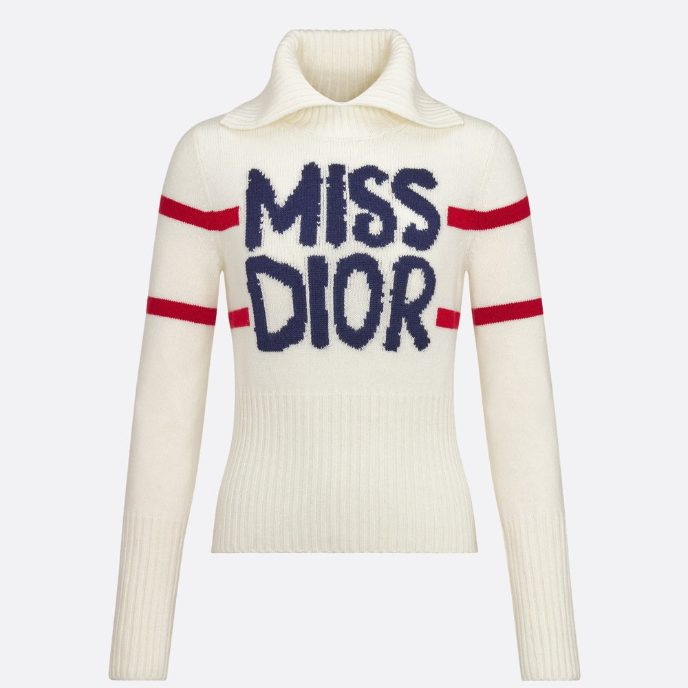 DiorAlps Mock Neck Sweater