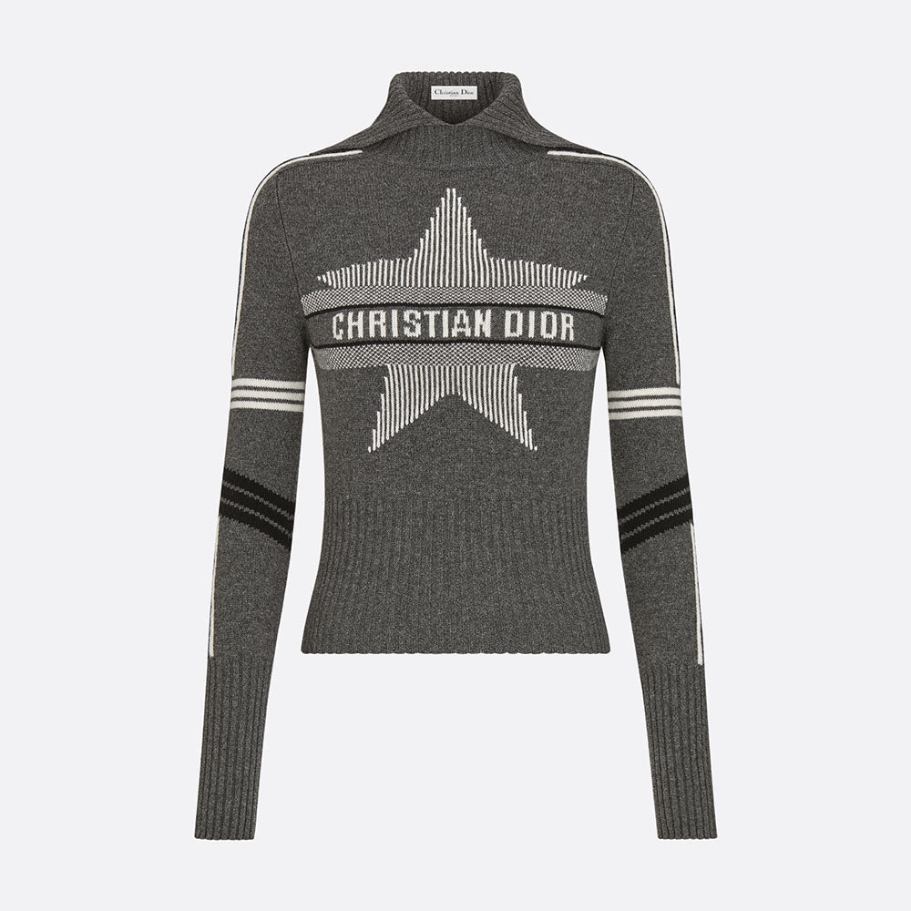 DiorAlps Mock Neck Sweater