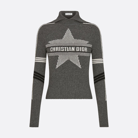 DiorAlps Mock Neck Sweater