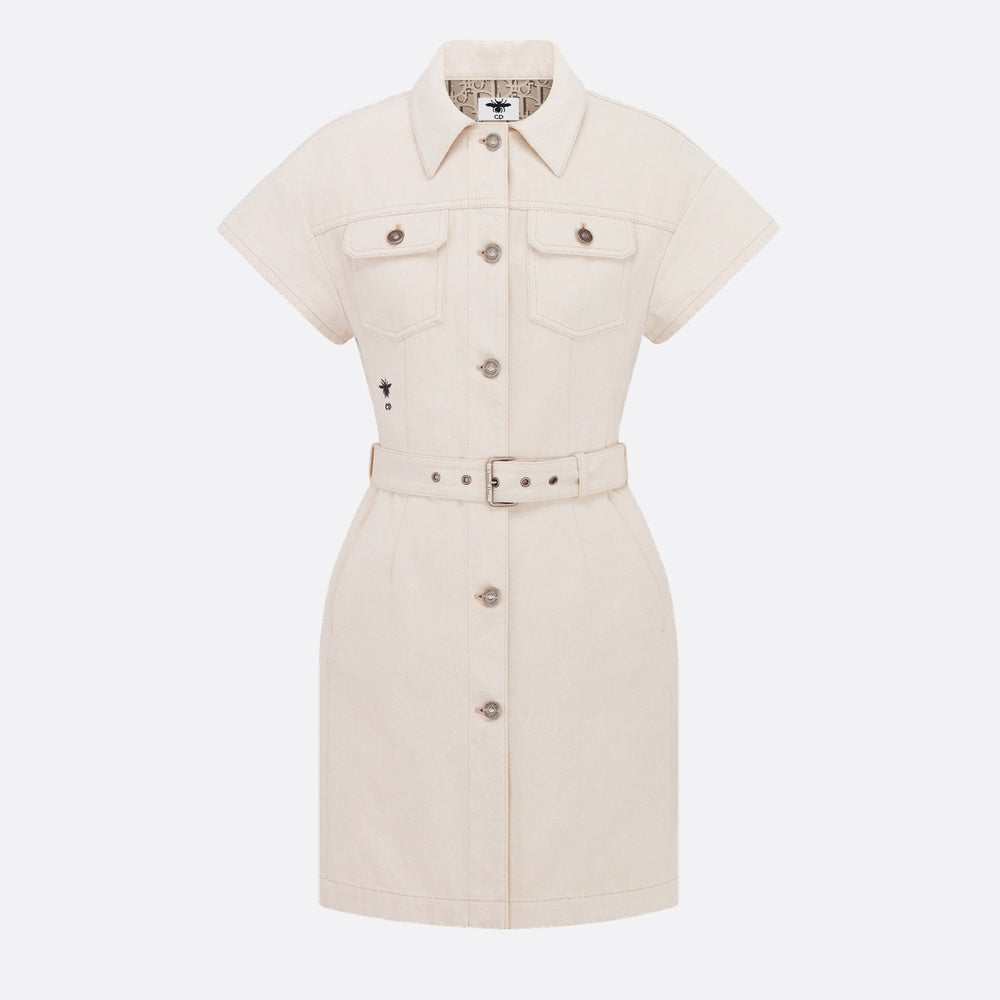 Short Belted Shirtdress