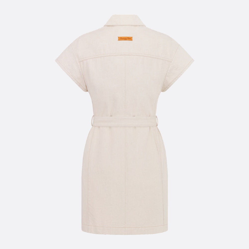 Short Belted Shirtdress