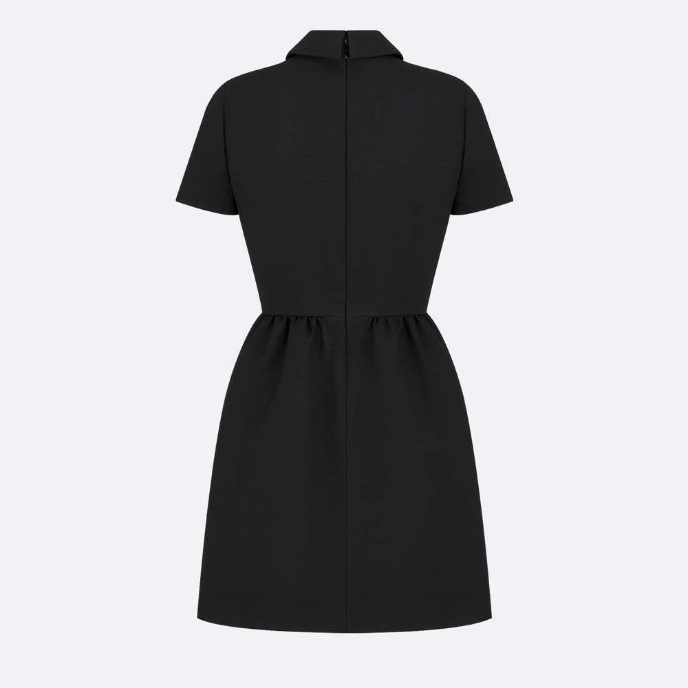 Fitted Dress with CD Buttons