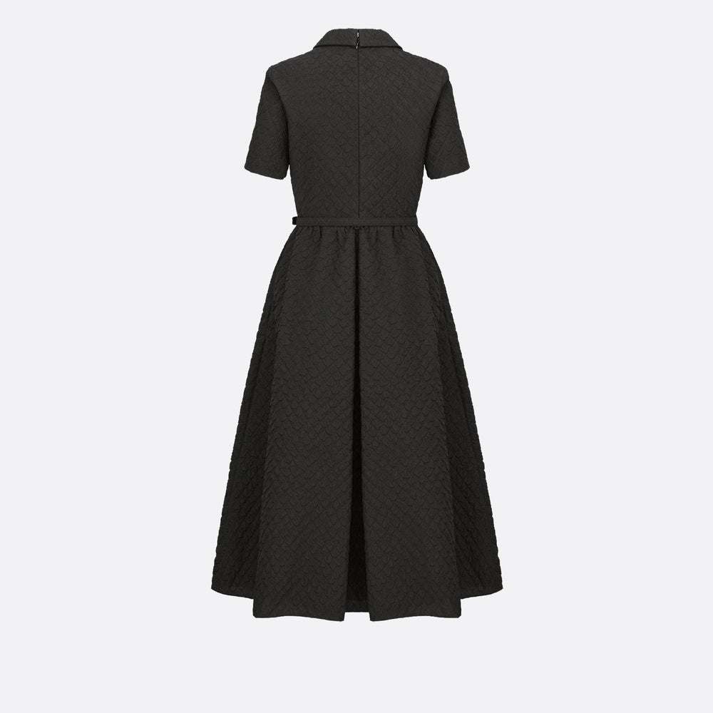 Mid-Length Belted Dress