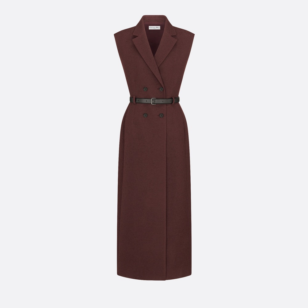 Mid-Length Belted Dress