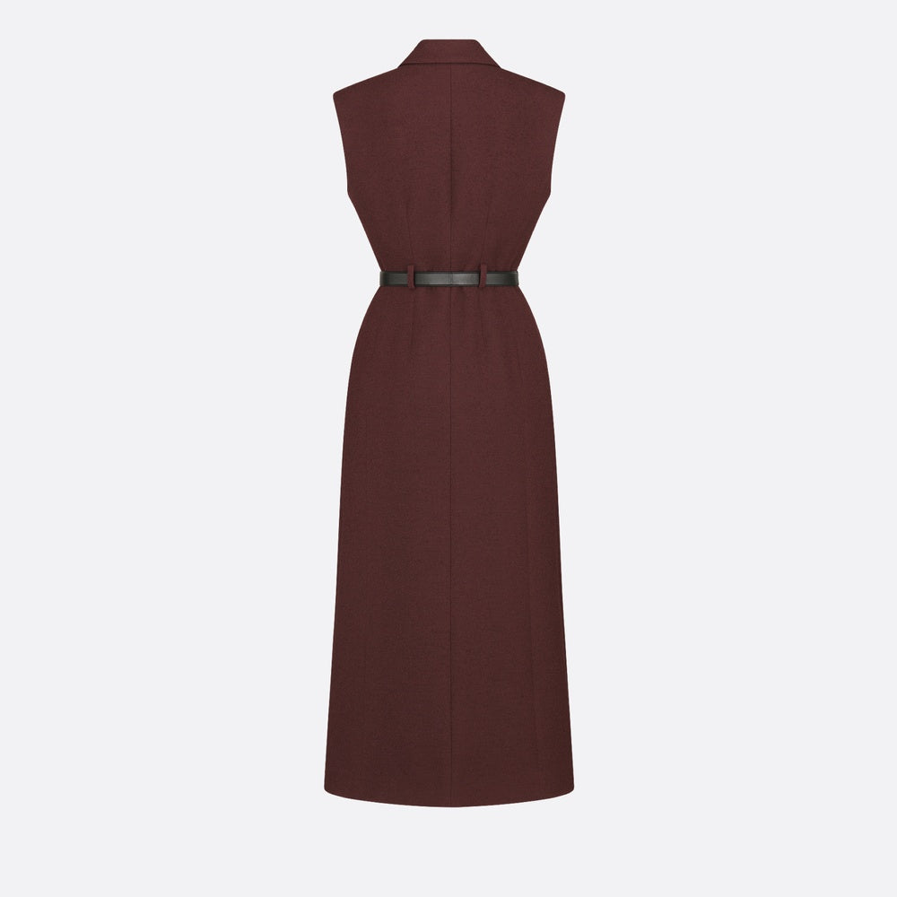 Mid-Length Belted Dress