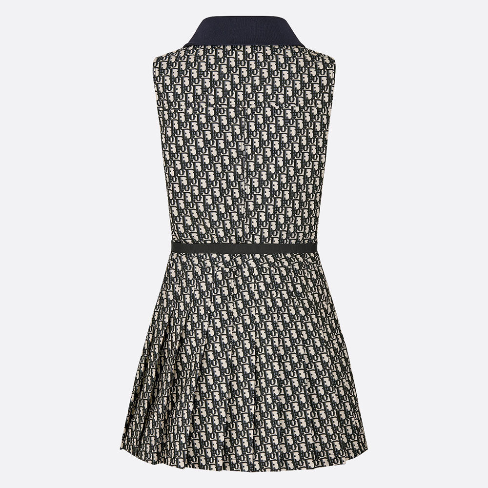 Pleated Short Dress